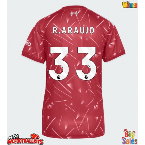 Liverpool Ronald Araujo #33 Replica Home Stadium Shirt for Women 2026-27 Short Sleeve